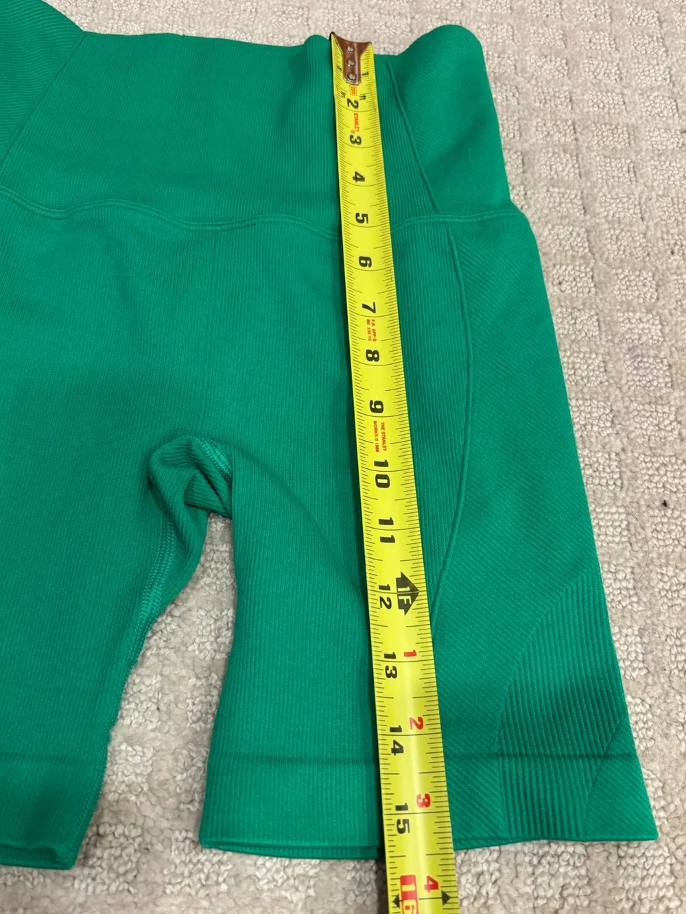 All in Motion Kelly Green Matching Activewear Set Biker Shorts Sports Bra XS